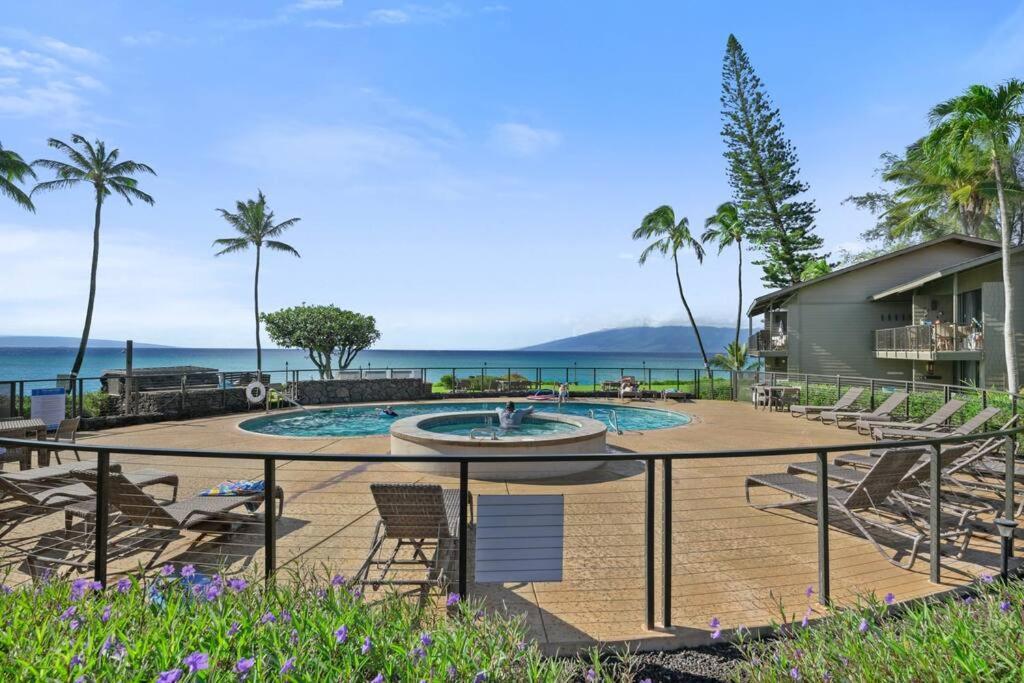 Coral Cove-Poolside Condo And Panoramic Ocean View Kahana Bagian luar foto
